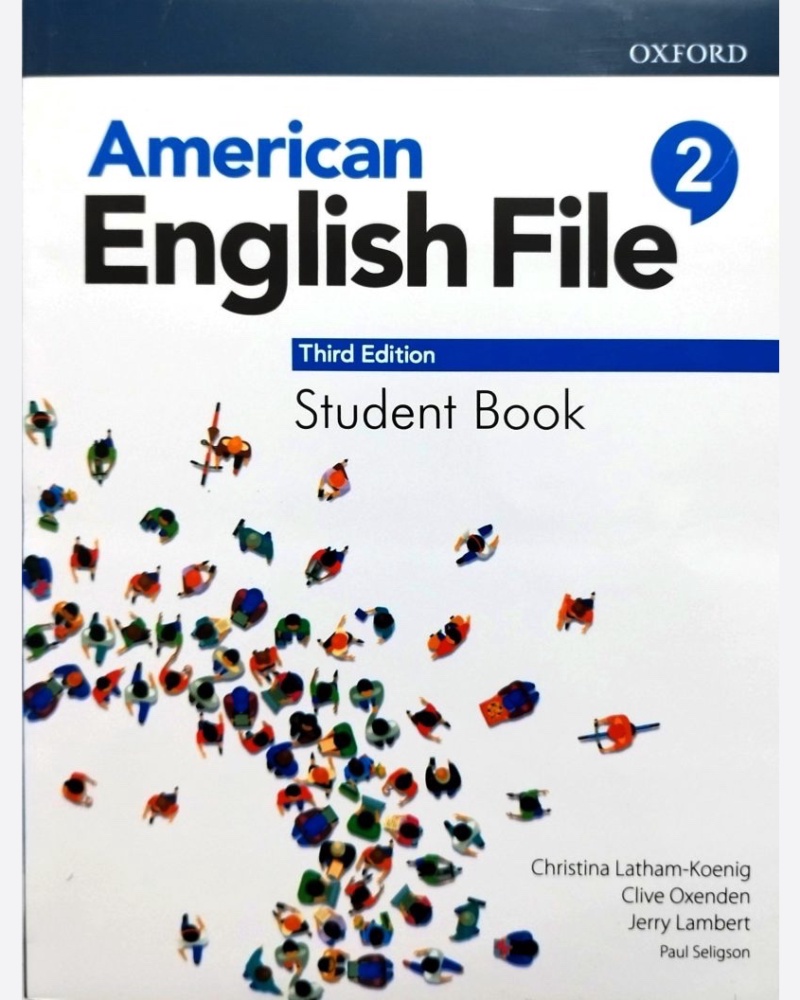American English File 2 3rd Edition — جلد کتاب (استاندارد)