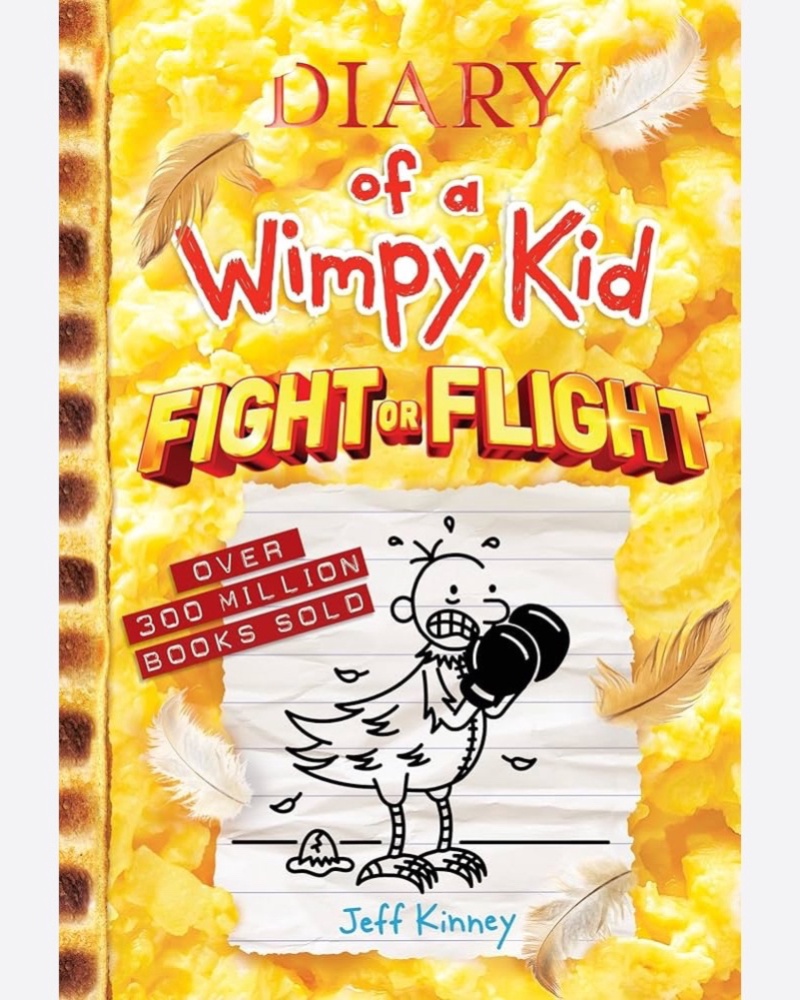 کتاب خاطرات یک بچه چلمن 21 Dairy of a Wimpy Kid Fight or Flight — جلد کتاب (استاندارد)