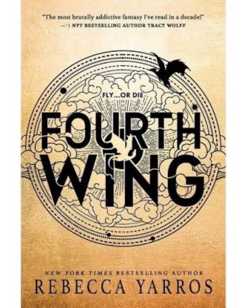 کتاب زبان اصلی Fourth Wing — جلد کتاب (استاندارد)