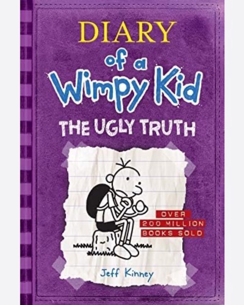 کتاب خاطرات یک بچه چلمن 5 The Dairy of a Wimpy KidThe Ugly Truth — جلد کتاب (استاندارد)