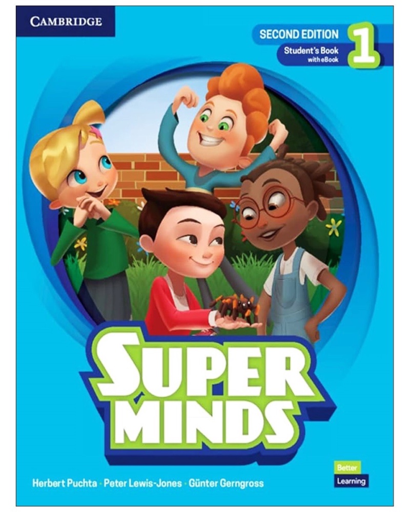 کتاب Super Minds 1 2nd edition — جلد کتاب (استاندارد)