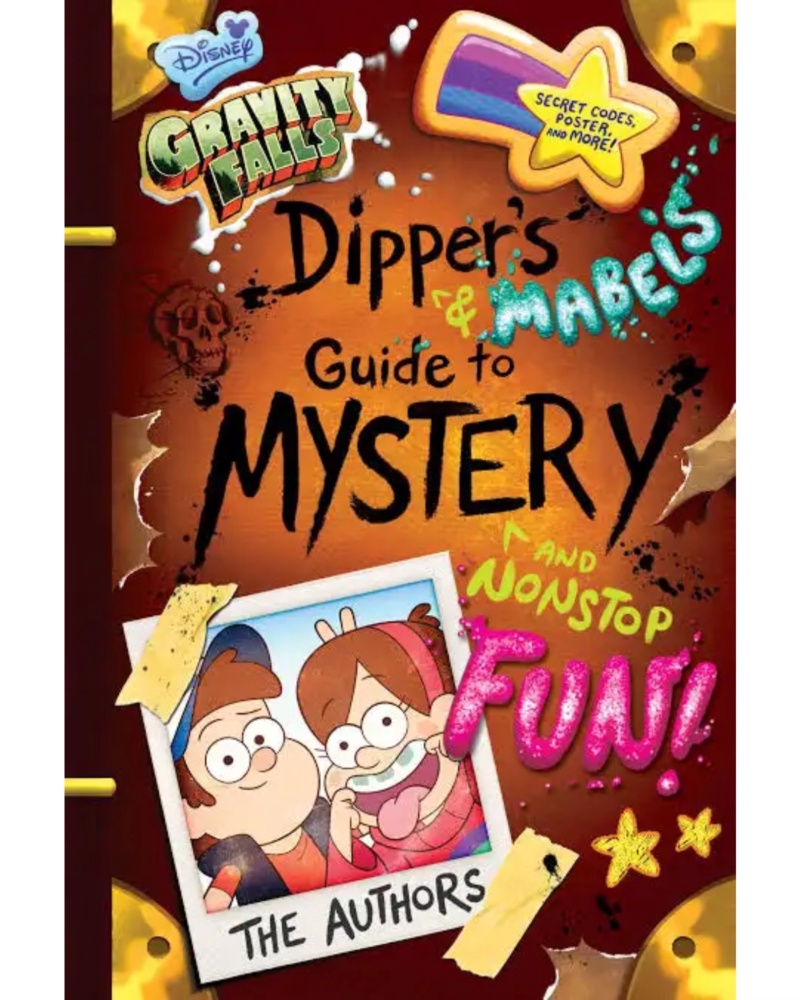 کتاب Gravity Falls Dippers and Mabels Guide to Mystery and Nonstop Fun — جلد کتاب (استاندارد)