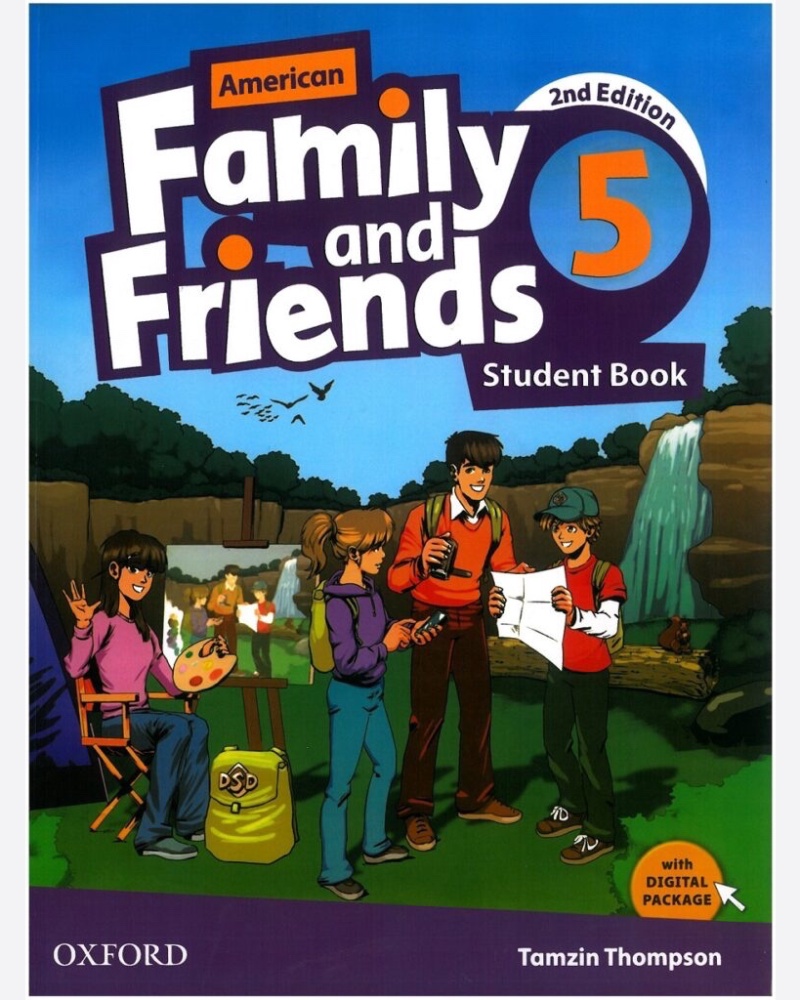 کتاب American Family and Friends 5 — جلد کتاب (استاندارد)