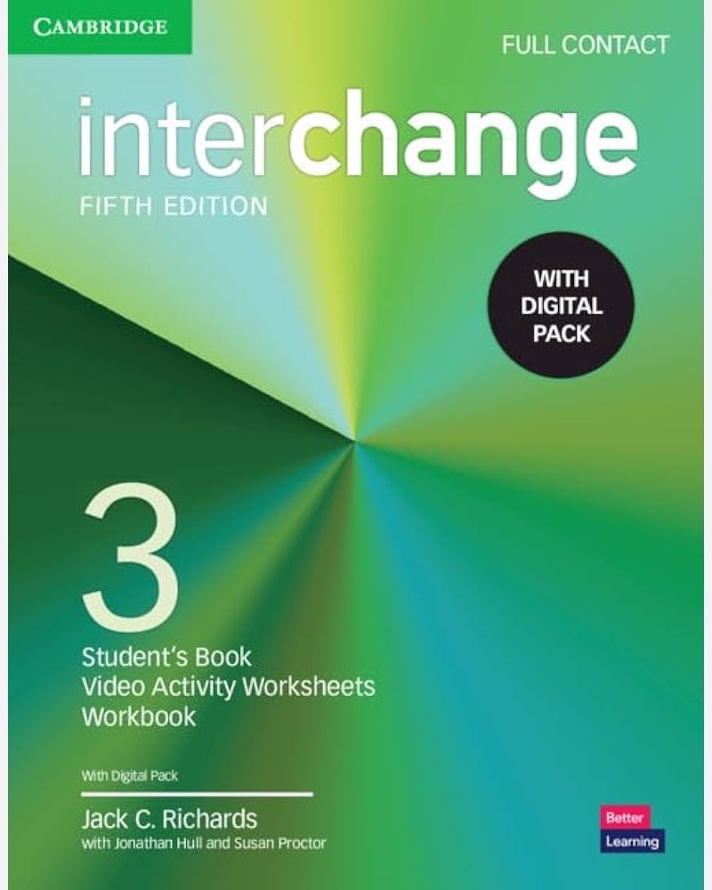 کتاب انترچنج Interchange 3 5th — جلد کتاب (استاندارد)