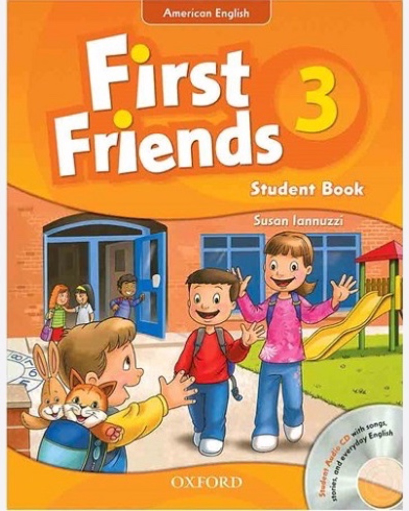 American first friends 3 — جلد کتاب (استاندارد)