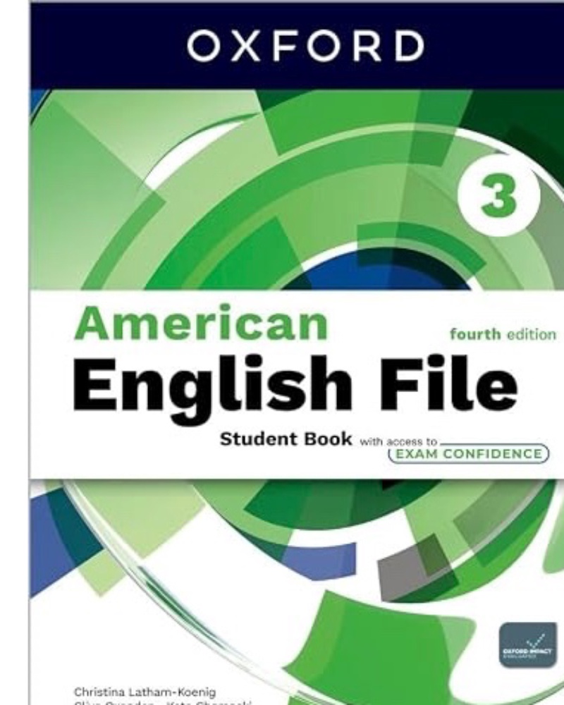 کتاب American English File 3 4th Edition — جلد کتاب (استاندارد)
