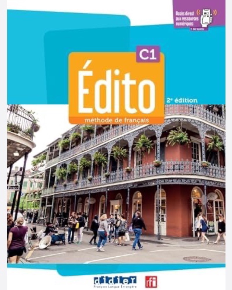 کتاب ادیتو Edito C1 2nd — جلد کتاب (استاندارد)