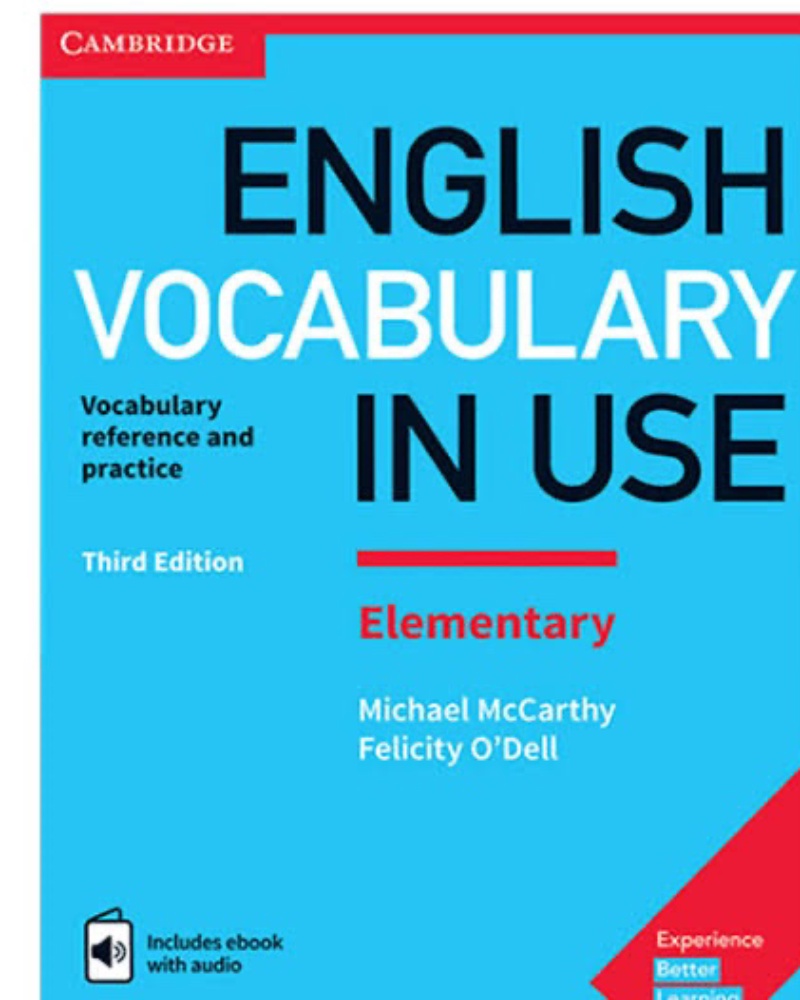 کتاب English Vocabulary in Use Elementary — جلد کتاب (استاندارد)