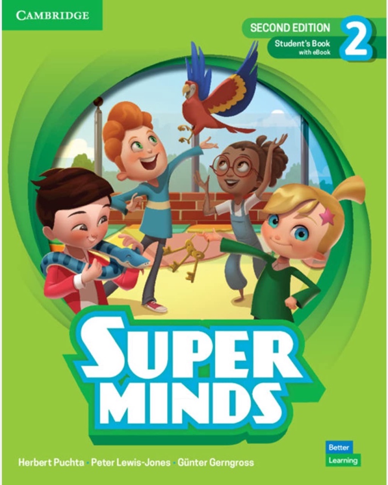 کتاب زبان Super Minds 2 2nd edition — جلد کتاب (استاندارد)