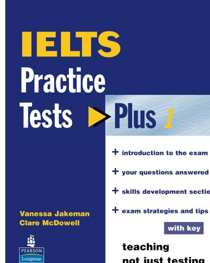 IELTS Practice Test Plus 1 — جلد کتاب (استاندارد)