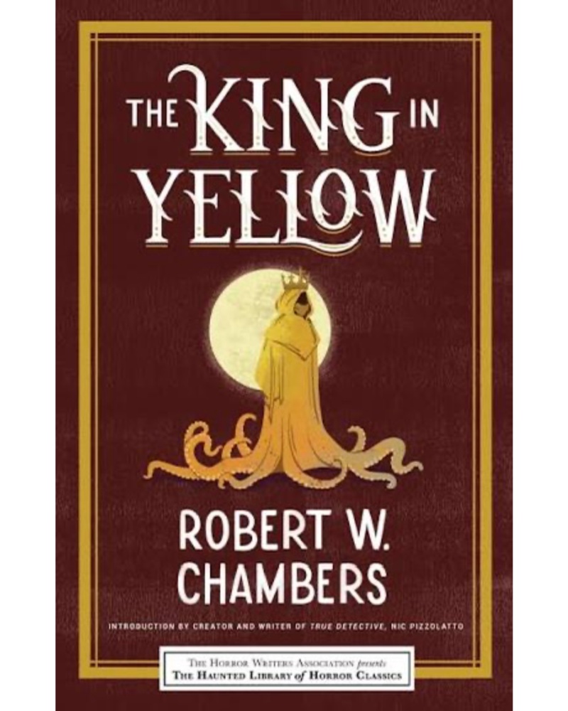 کتاب The King In Yellow پادشاه زرد پوش — جلد کتاب (استاندارد)