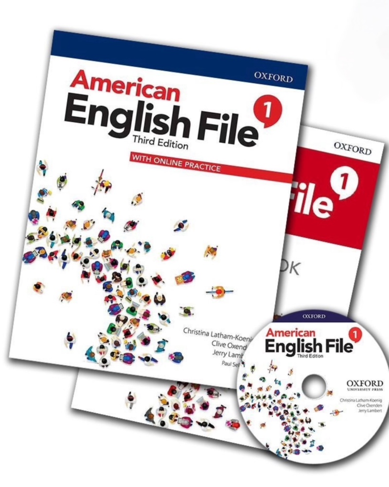 American English File 1 Third Edition — جلد کتاب (استاندارد)