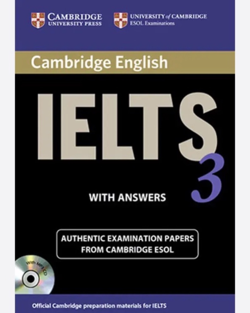 کتاب آیلتس کمبریج Cambridge IELTS 3 — جلد کتاب (استاندارد)
