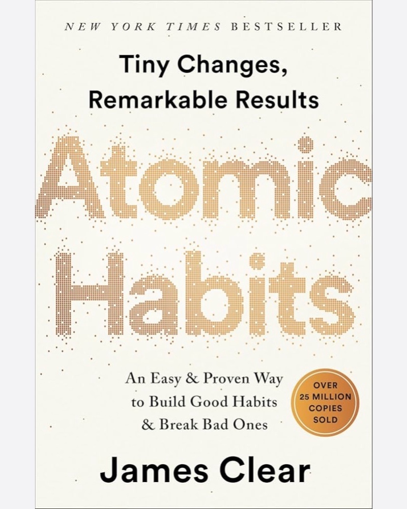 کتاب عادت های اتمی Atomic Habits متن کامل بدون حذفیات — جلد کتاب (استاندارد)