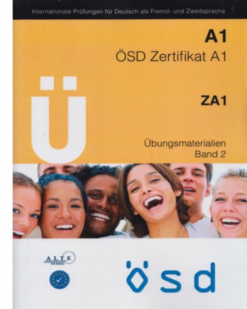 کتاب تمرین آزمون آلمانی او اس دی زرتیفیکات U OSD Zertifikat A1 Ubungsmaterialien Band 2 — جلد کتاب (استاندارد)