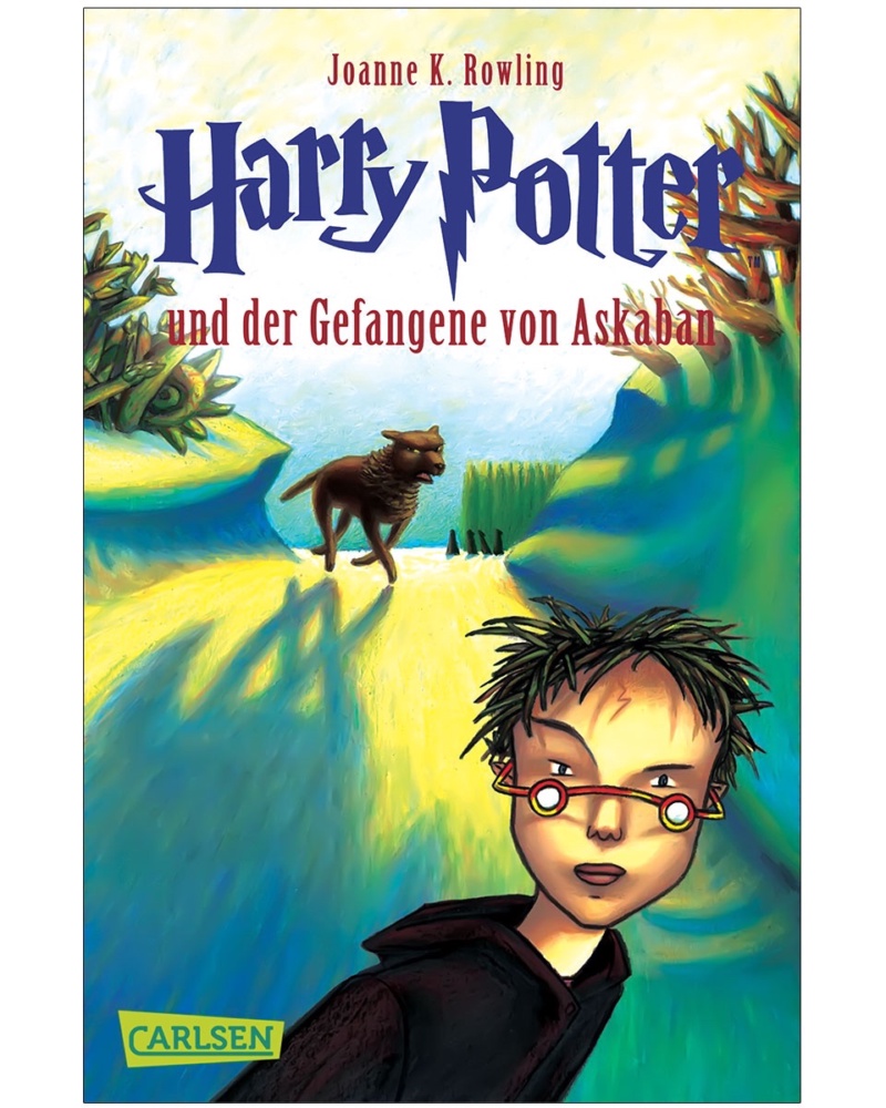 HARRY POTTER 3 GERMAN کتاب رمان آلمانی هری پاتر 3 جلد سخت — جلد کتاب (استاندارد)