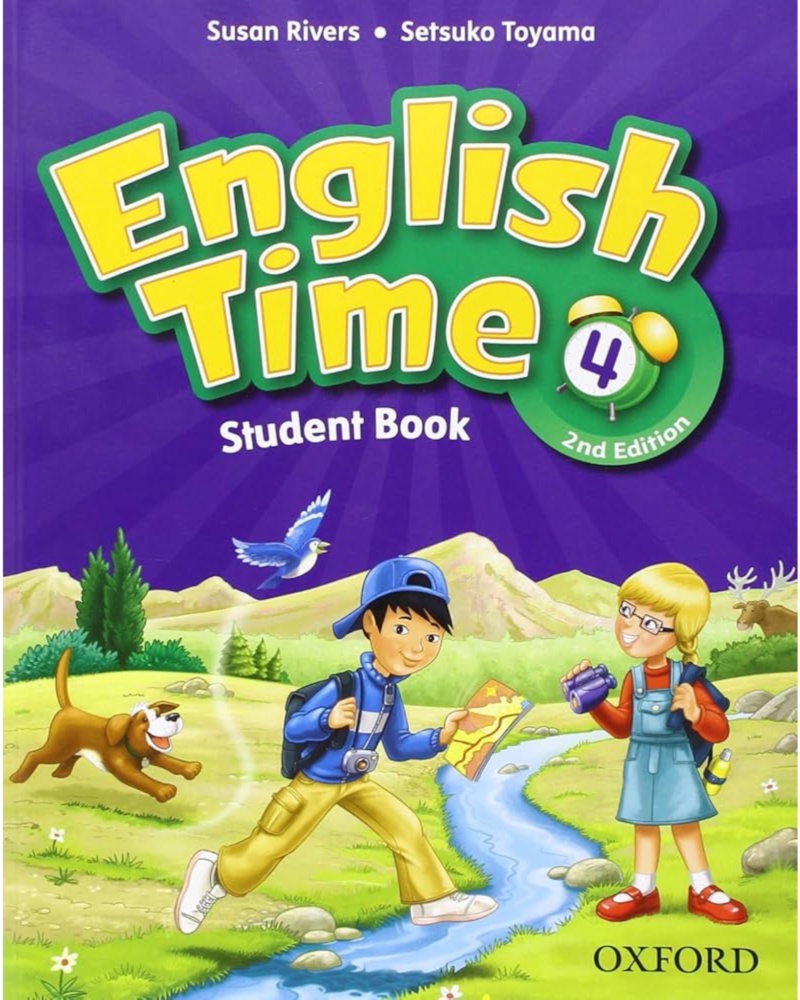 کتاب اینگلیش تایم English Time 4 2nd edition — جلد کتاب (استاندارد)