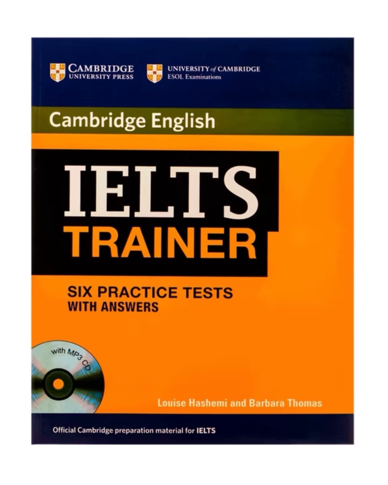 کتاب آیلتس ترینر IELTS Trainer — جلد کتاب (استاندارد)