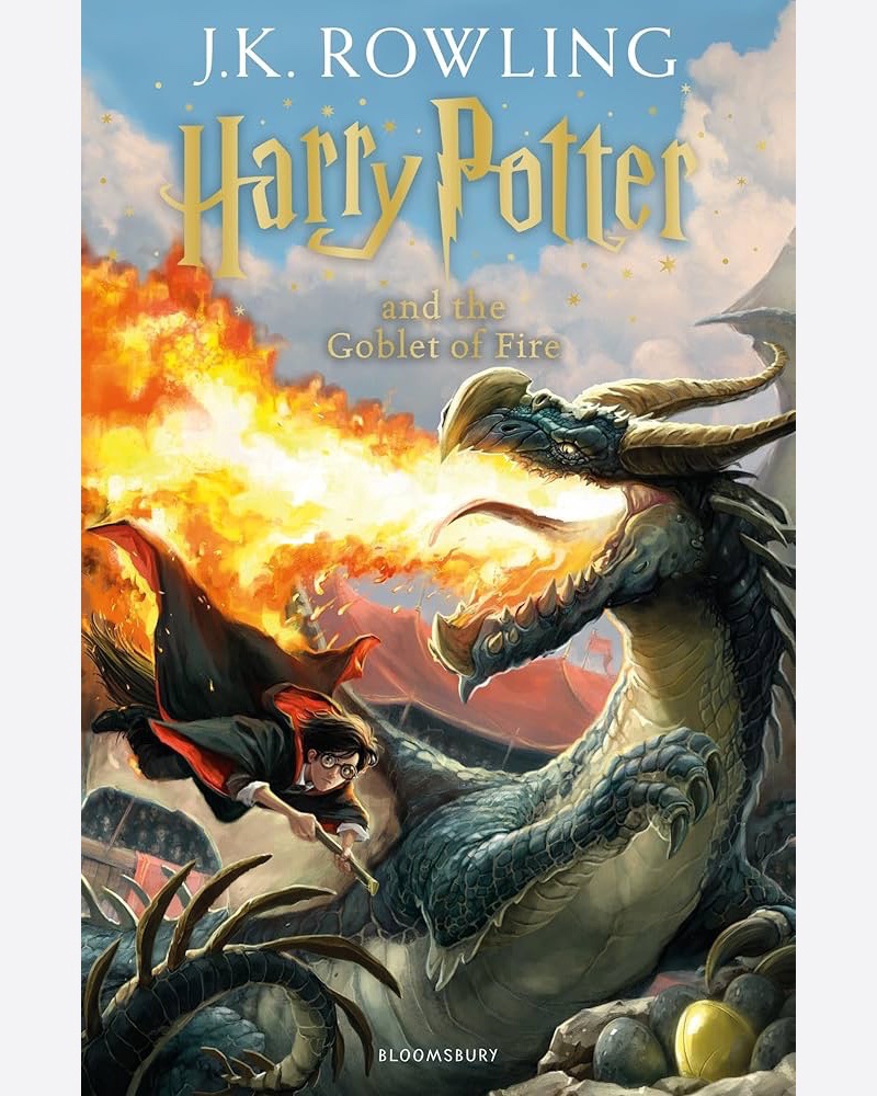 کتاب هری پاتر 4 Harry Potter and the Goblet of Fire — جلد کتاب (استاندارد)