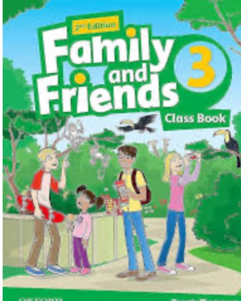 کتاب 3 British Family and Friends — جلد کتاب (استاندارد)