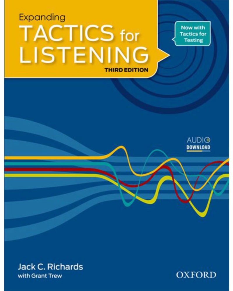 کتاب تکتیس فور لیسنینگ Expanding Tactics for Listening — جلد کتاب (استاندارد)