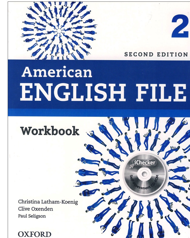 American English File 2 2nd Edition — جلد کتاب (استاندارد)