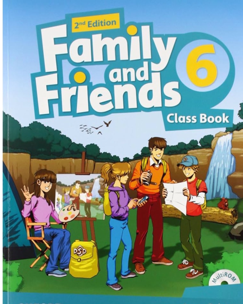 کتابBritish Family and Friends 6 2nd Edition بریتیش — جلد کتاب (استاندارد)