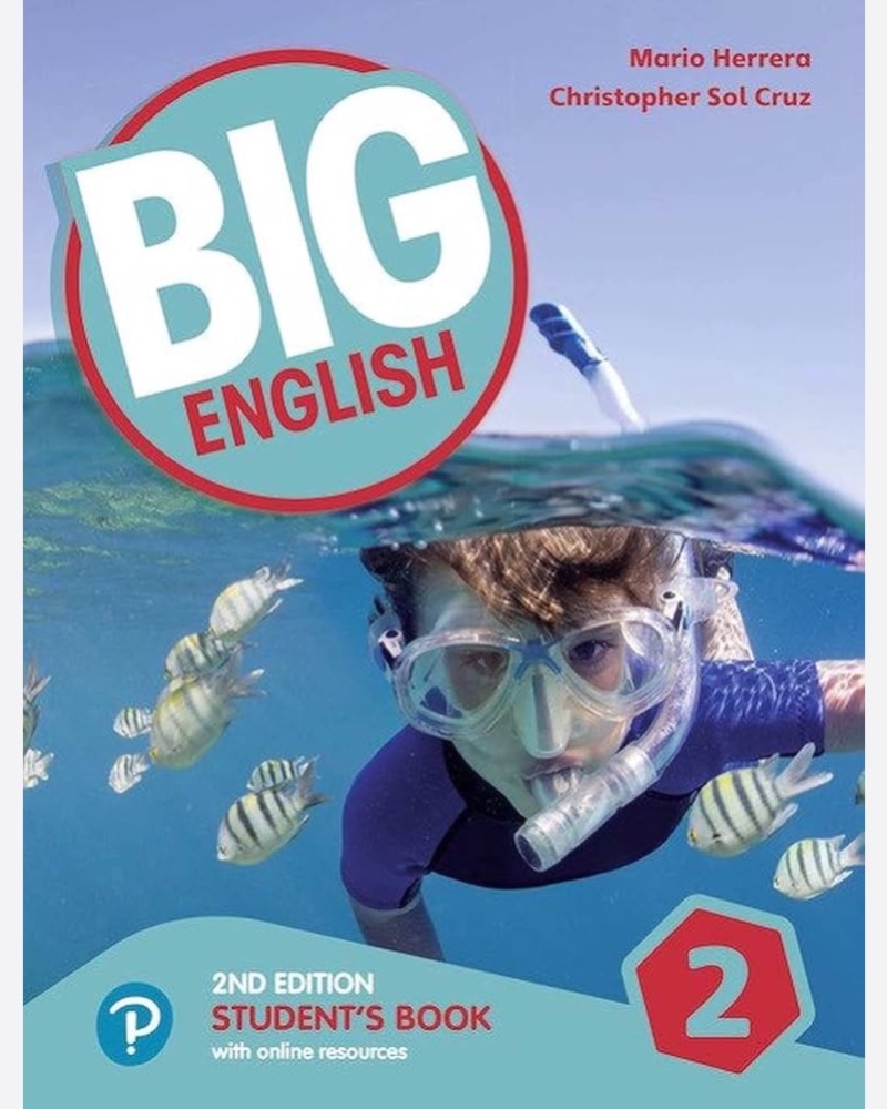 کتاب بیگ انگلیش Big English 2 2nd با کتاب کار — جلد کتاب (استاندارد)