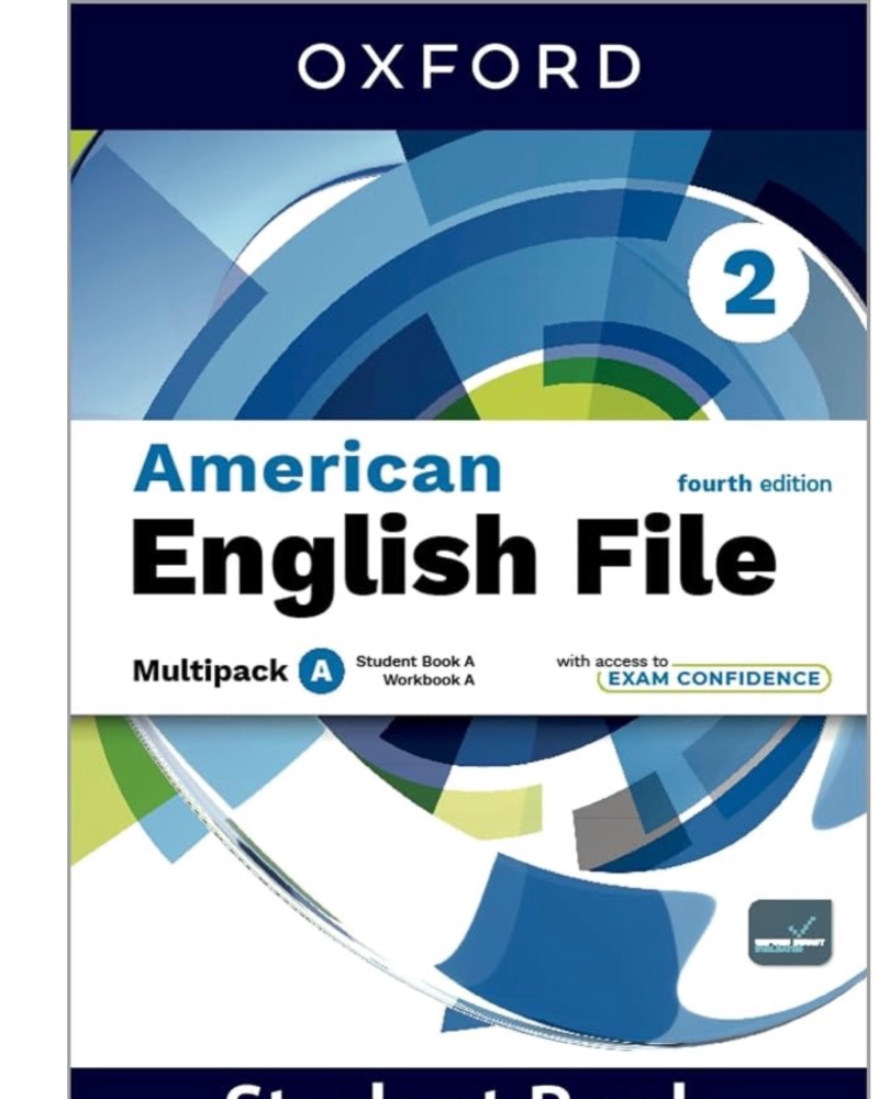 کتاب American English File 2 4th Edition — جلد کتاب (استاندارد)
