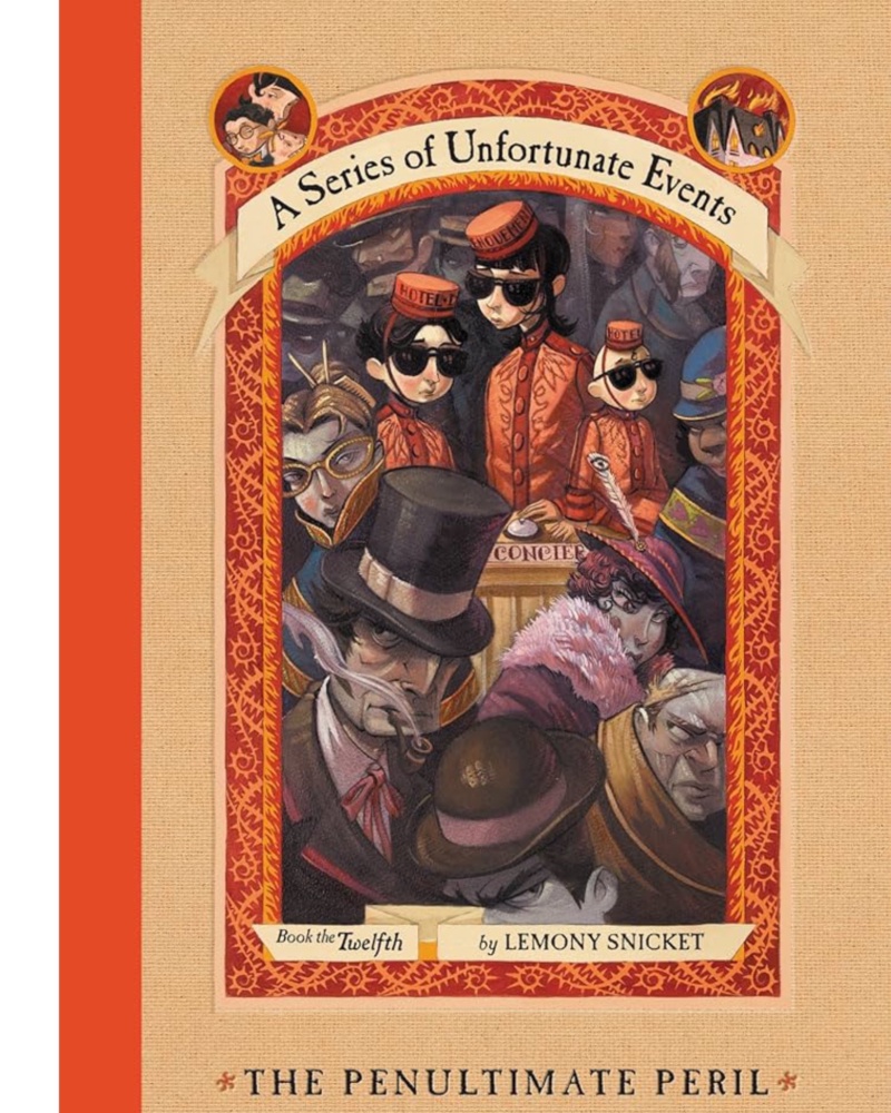 کتاب The Penultimate ( رمان ماقبل آخر A Series of Unfortunate Events Book 12) — جلد کتاب (استاندارد)