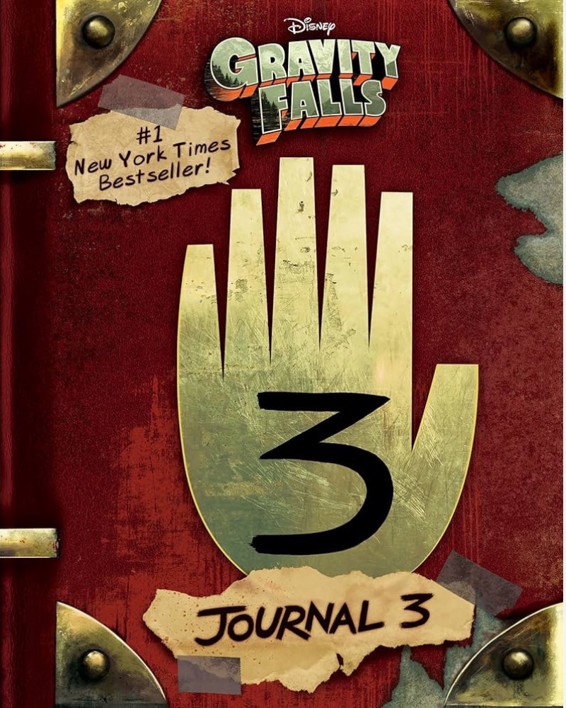 کتاب زبان اصلی آبشار جاذبه Gravity Falls 3 جلد سخت — جلد کتاب (استاندارد)
