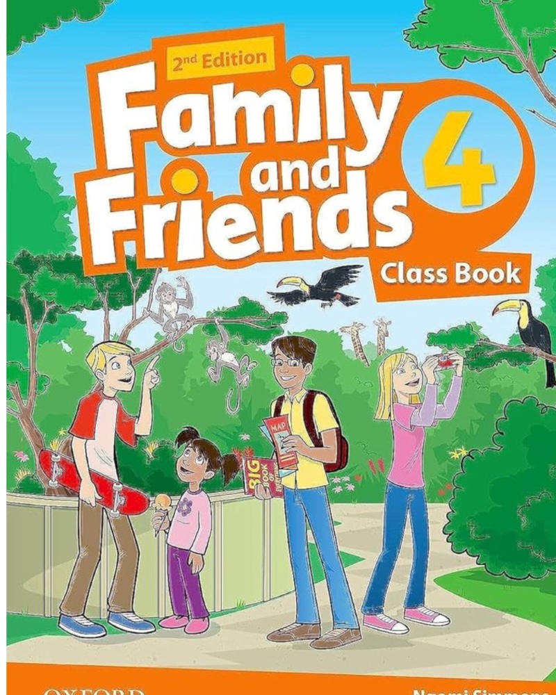 کتاب British Family and Friends 2nd Edition بریتیش — جلد کتاب (استاندارد)