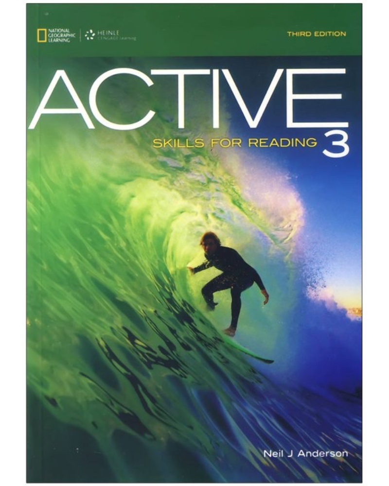 کتاب اکتیو ریدینگ 3 Active Skills for Reading — جلد کتاب (استاندارد)