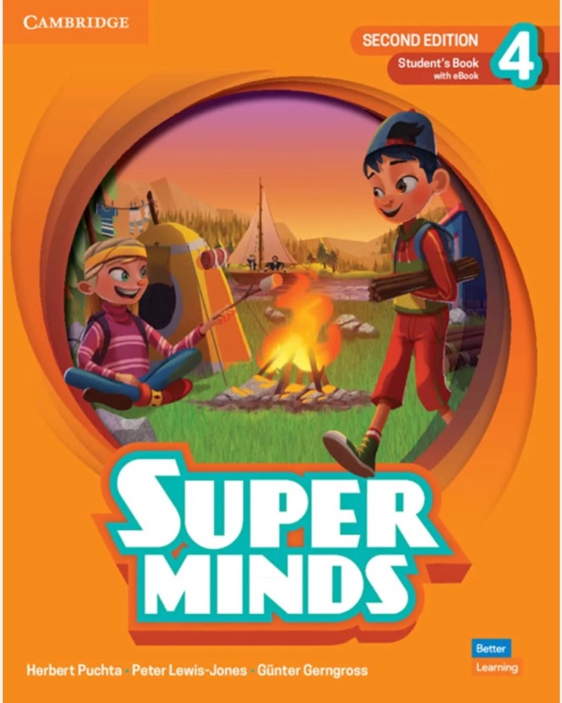 کتاب Super Minds 4 2nd Second edition — جلد کتاب (استاندارد)