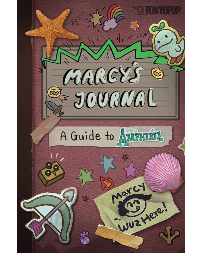 کتاب آبشار جاذبه Disney Manga Marcys Journal A Guide to Amphibia — جلد کتاب (استاندارد)