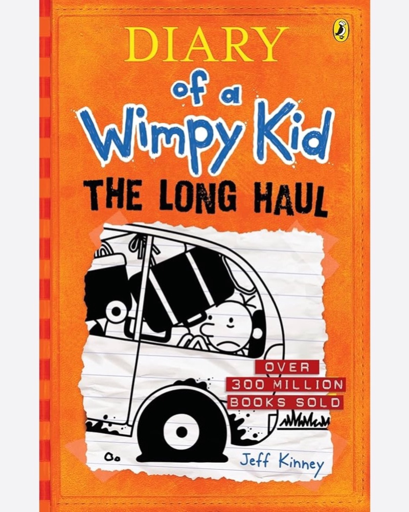 کتاب خاطرات یک بچه چلمن 9 Dairy of a Wimpy Kid The Long Haul — جلد کتاب (استاندارد)