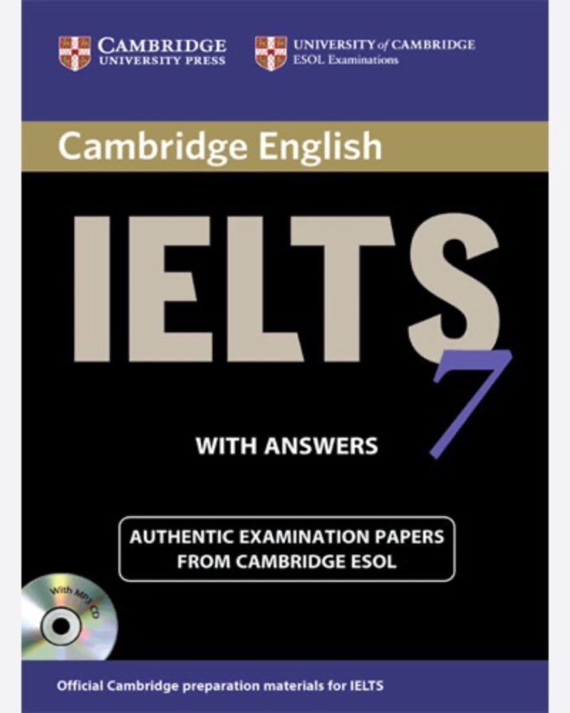 کتاب آیلتس کمبریج Cambridge IELTS 7 — جلد کتاب (استاندارد)