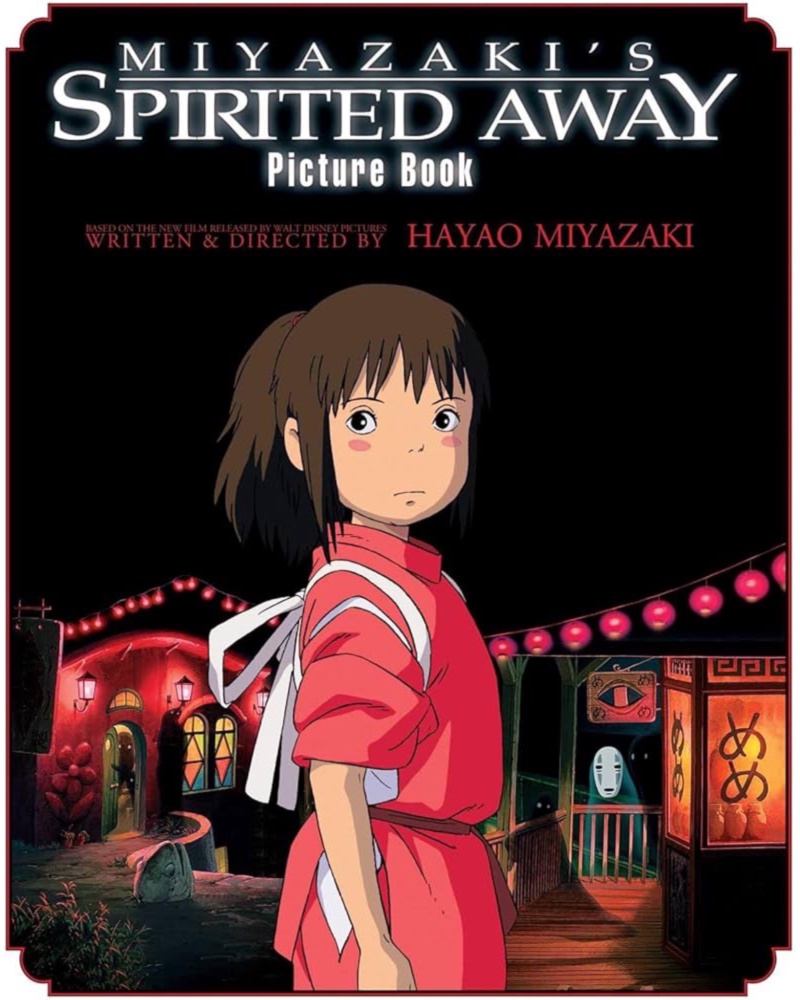 کتاب تصویری شهر اشباع Spirited Away — جلد کتاب (استاندارد)