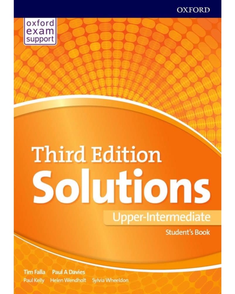 کتاب سلوشنز Solution Upper Intermediate 3rd — جلد کتاب (استاندارد)