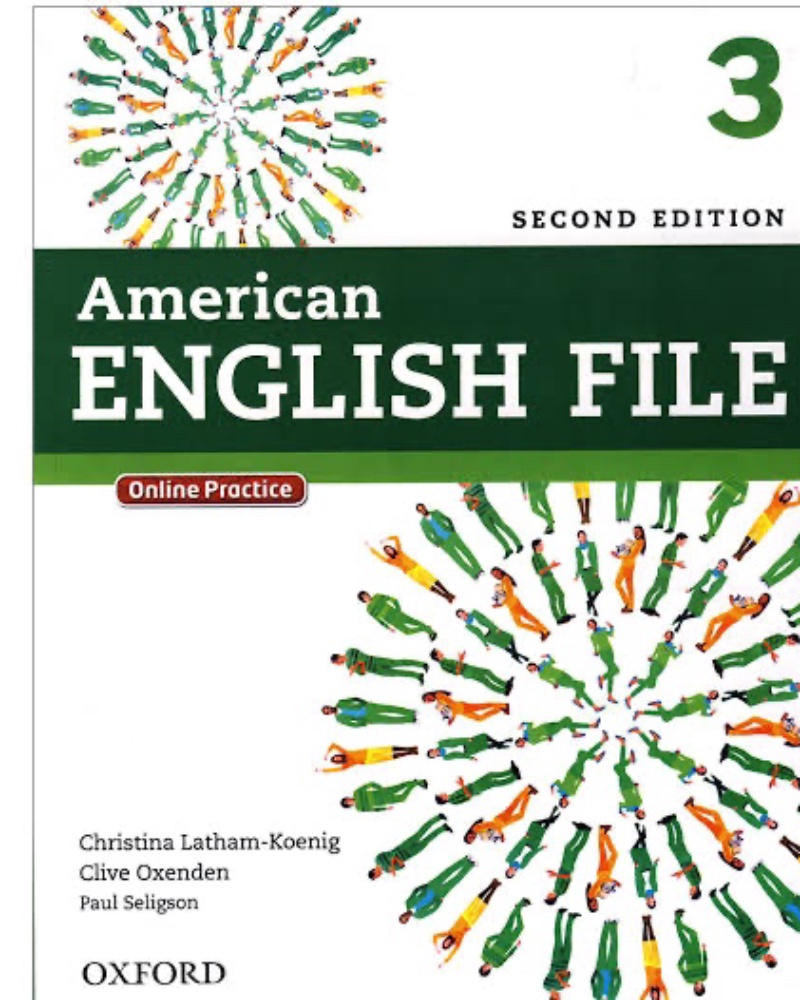 American English File 3 2nd Edition — جلد کتاب (استاندارد)