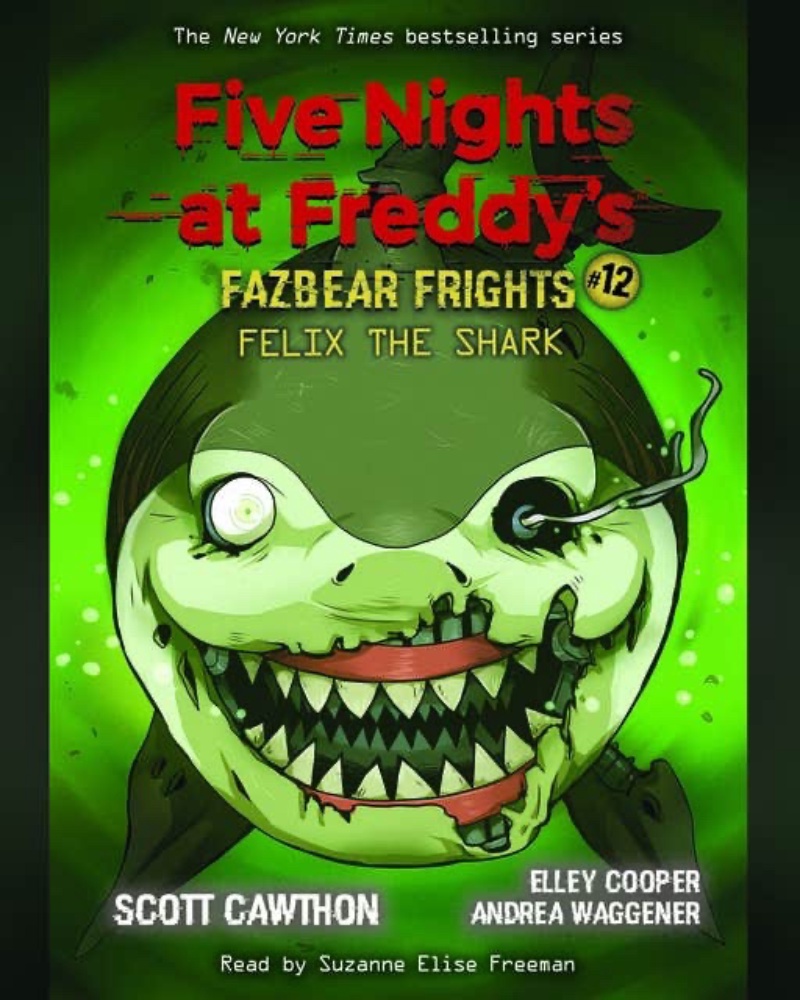 کتاب زبان اصلی Five Nigh At Freddys 12 — جلد کتاب (استاندارد)