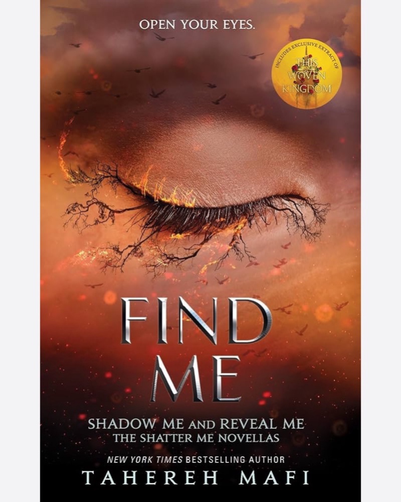 Find Me — جلد کتاب (استاندارد)