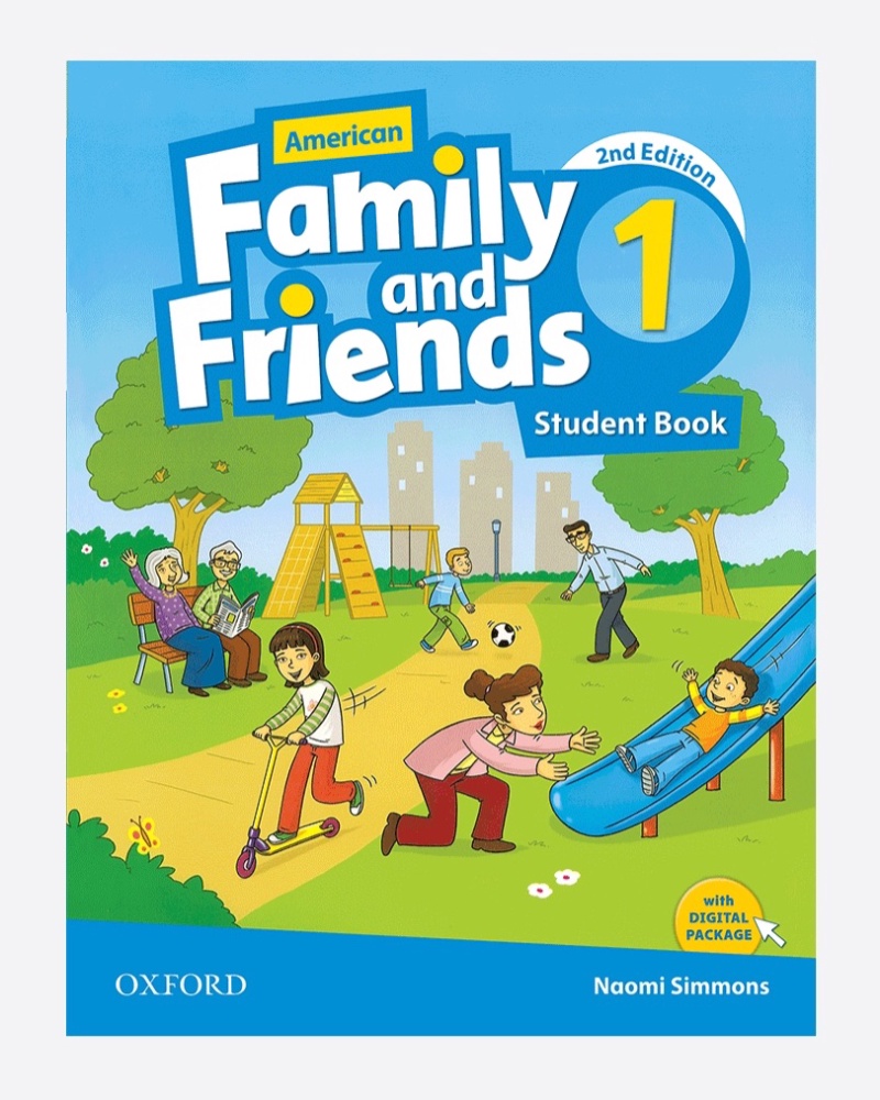 American Family and friends 1 — جلد کتاب (استاندارد)