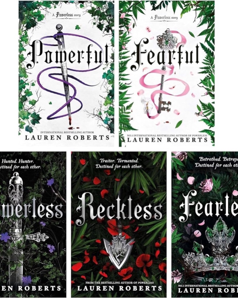 پک کامل کتاب های ناتوان Powerless Series — جلد کتاب (استاندارد)