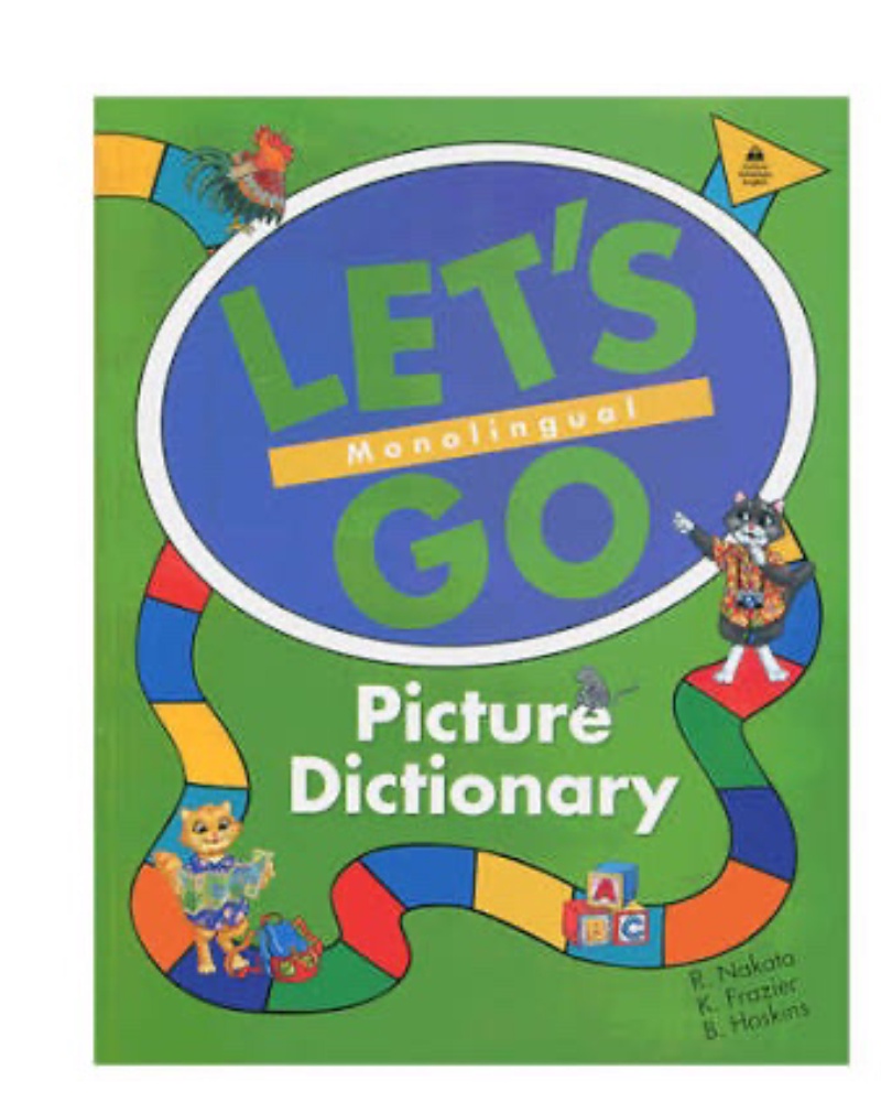 کتاب Lets Go Picture Dictionary — جلد کتاب (استاندارد)