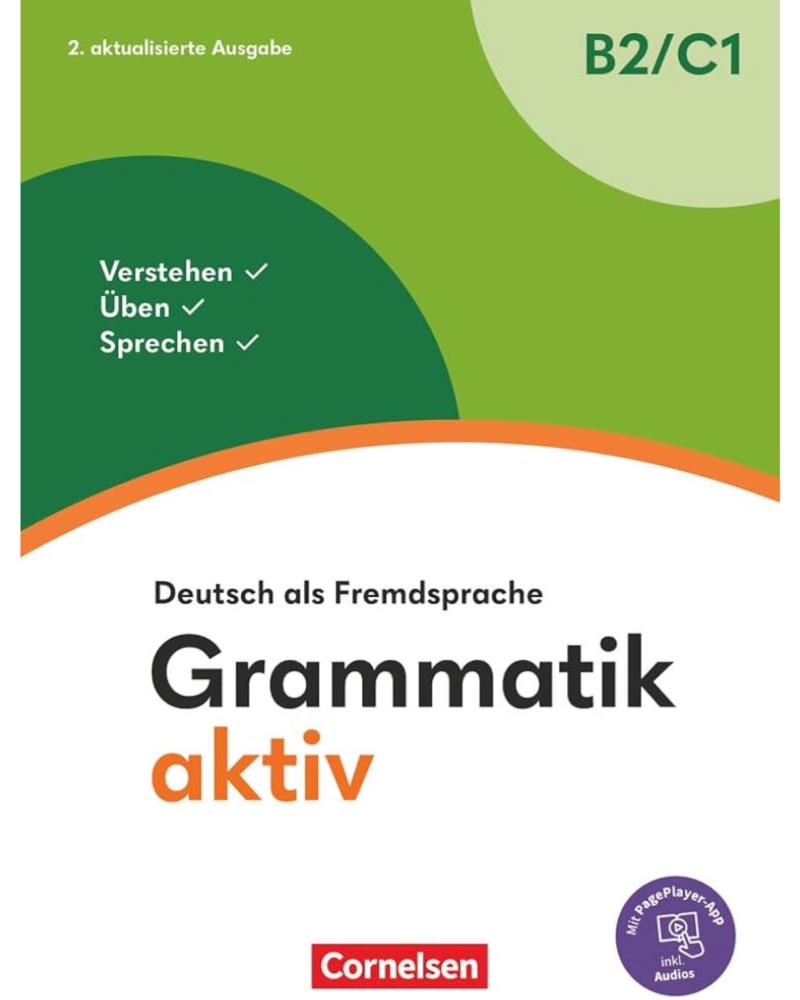 کتاب گرامر آلمانی گراماتیک اکتیو جدید Grammatik aktiv B2-C1 neu — جلد کتاب (استاندارد)