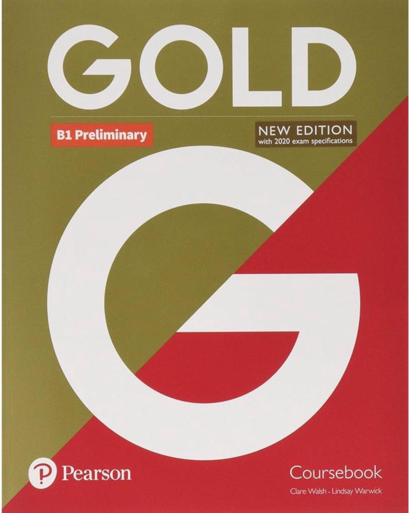کتاب Gold B1 Preliminary New Edition گلد پریلمینری — جلد کتاب (استاندارد)