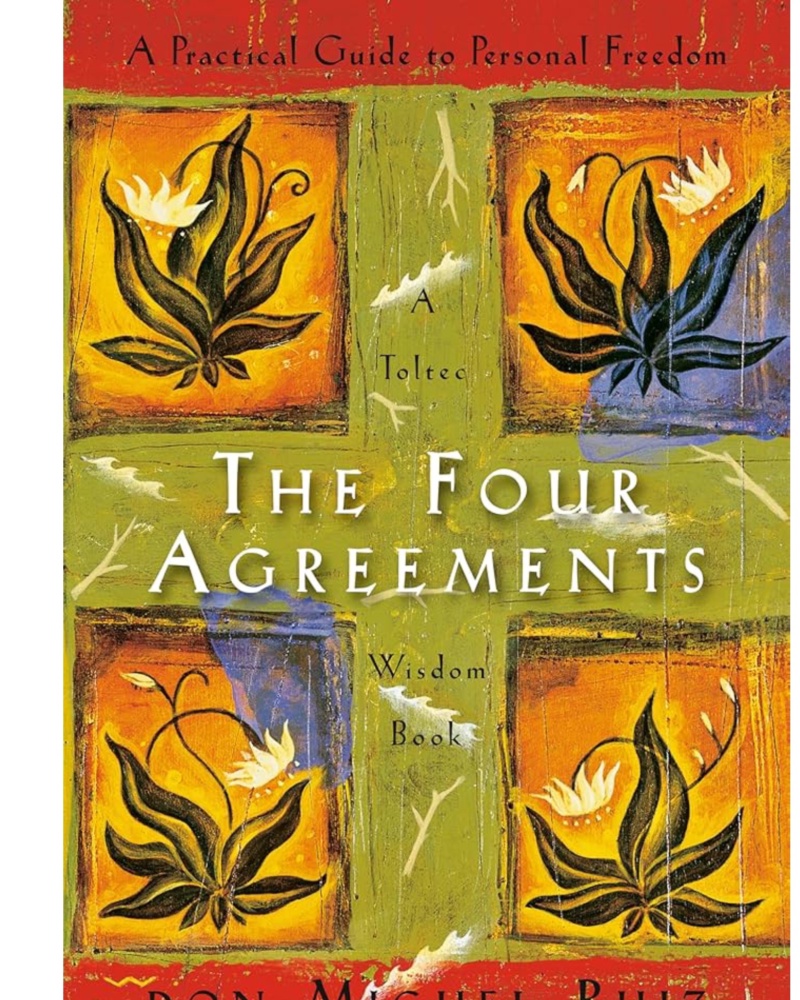 کتاب چهار میثاق زبان اصلی Four Agreement متن کامل بدون حذفیات — جلد کتاب (استاندارد)
