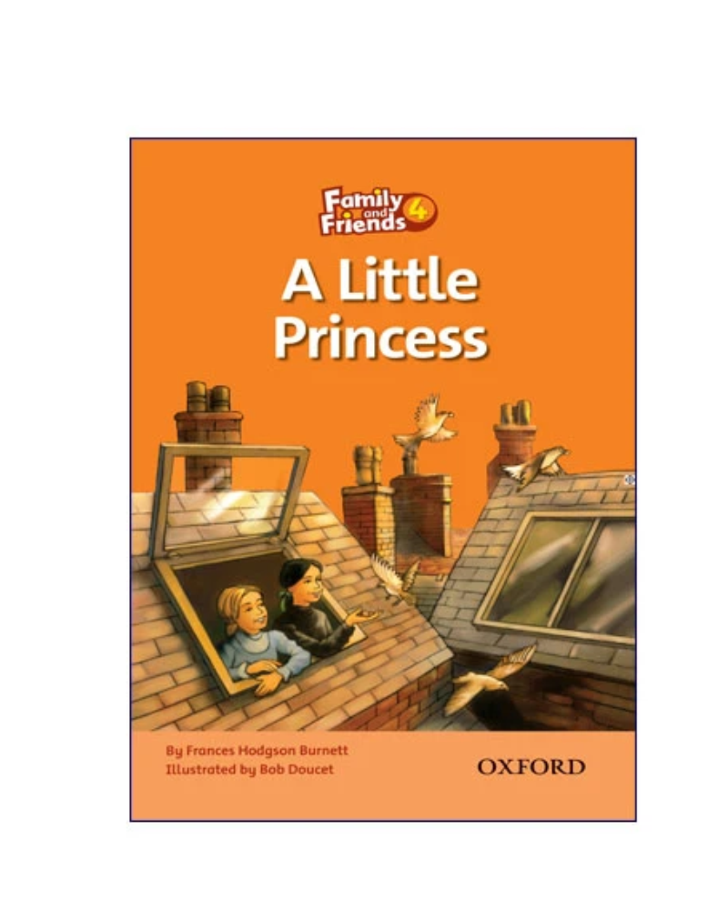 کتاب داستان فامیلی اند فرندز 4 Family and Friends A little Princess — جلد کتاب (استاندارد)