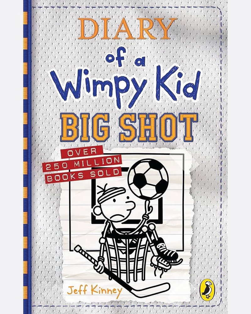 کتاب خاطرات یک بچه چلمن16 Dairy of a Wimpy Kid Big Shot — جلد کتاب (استاندارد)